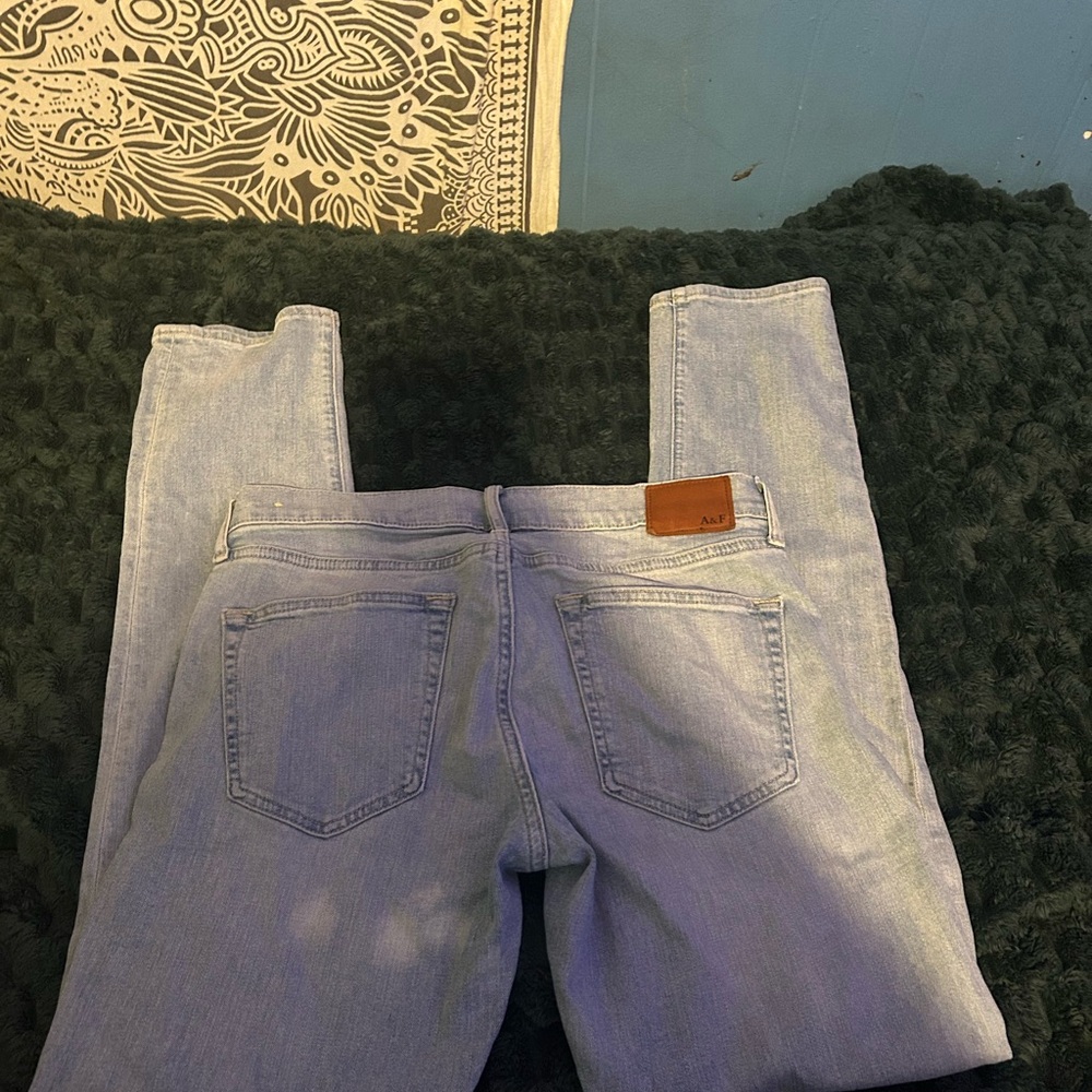 Abercrombie & Fitch Men’s Denim Straight Leg Jeans